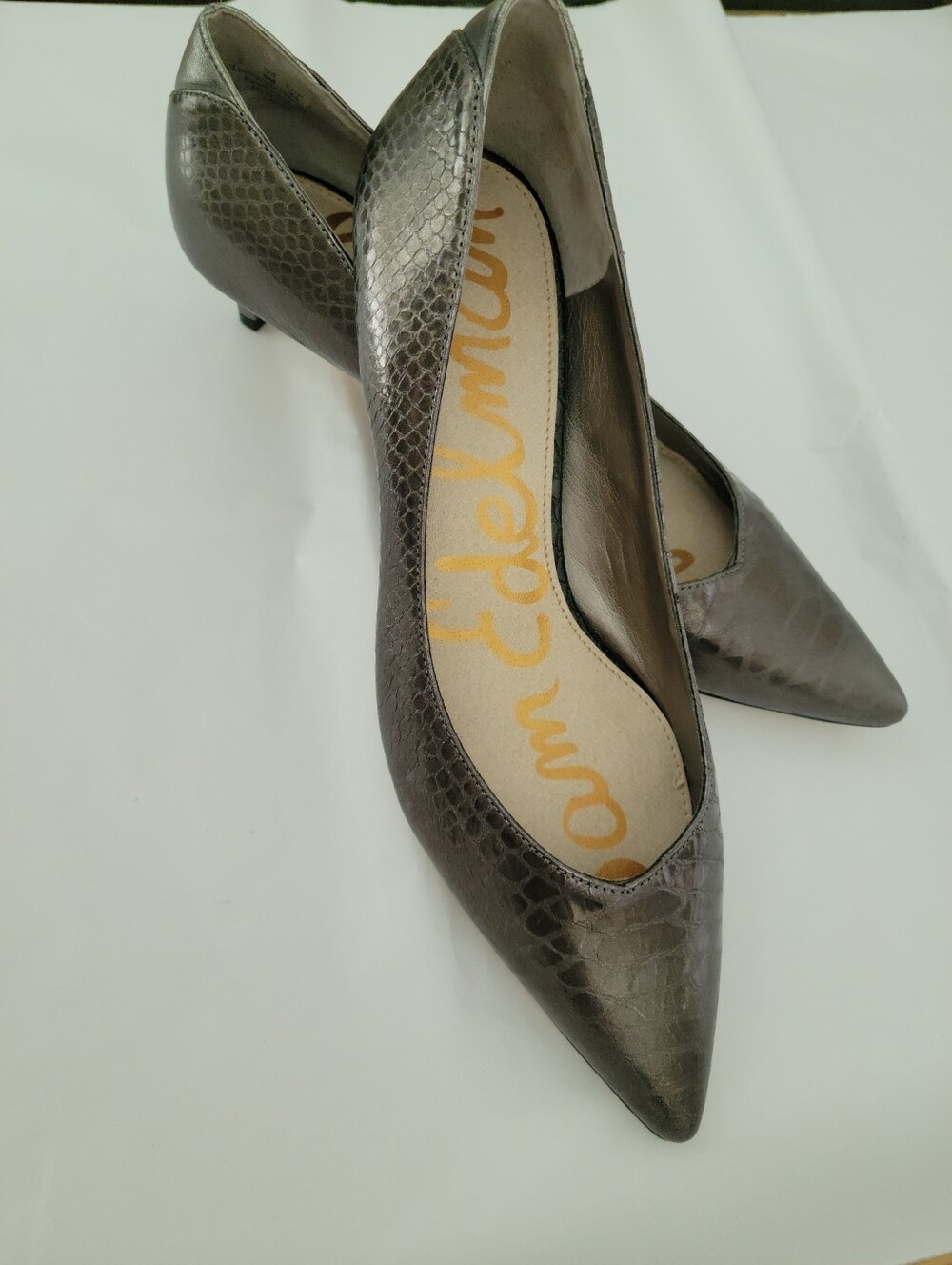 SAM EDELMAN | Laura SZ 9 Snakeskin Kitten Heels